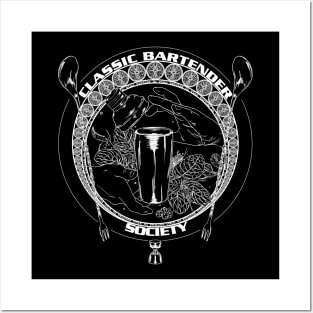 Classic Bartender Society Posters and Art